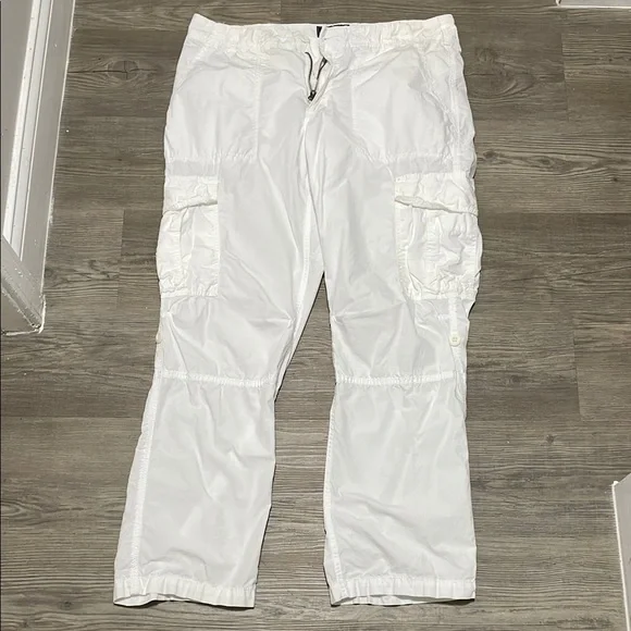 American Rag White Cargo Pants for Men - Picture 1 of 7